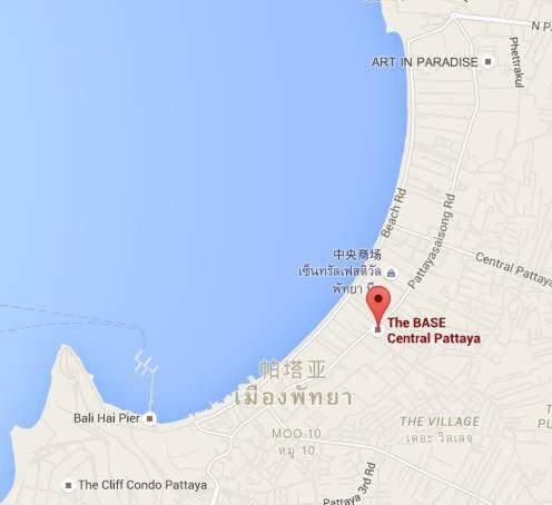 The Base Central Pattaya Seaview Exterior photo
